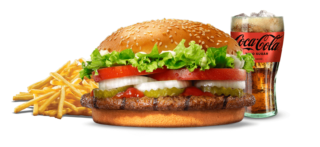 Burger King Whopper menü